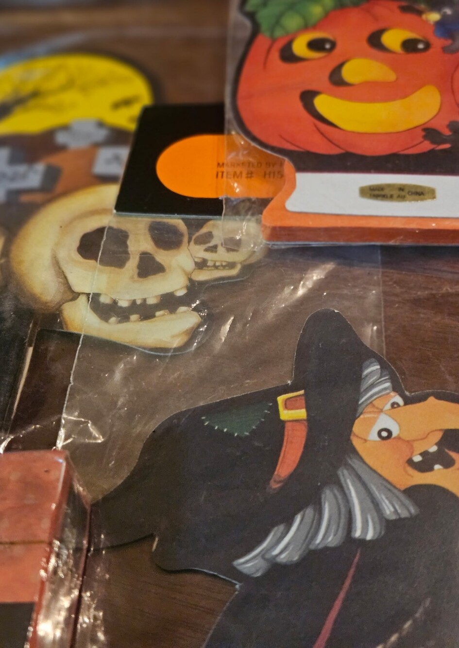 Halloween Party Cutouts Pack - Black, Orange, White